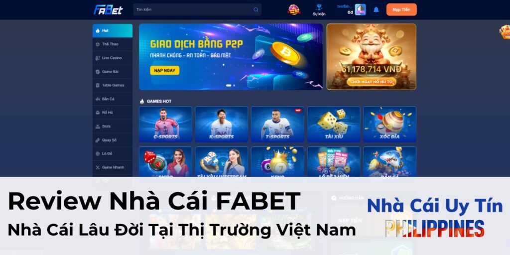 Review Nhà Cái FABET - Nhà Cái Lâu Đời Tại Thị Trường Việt Nam